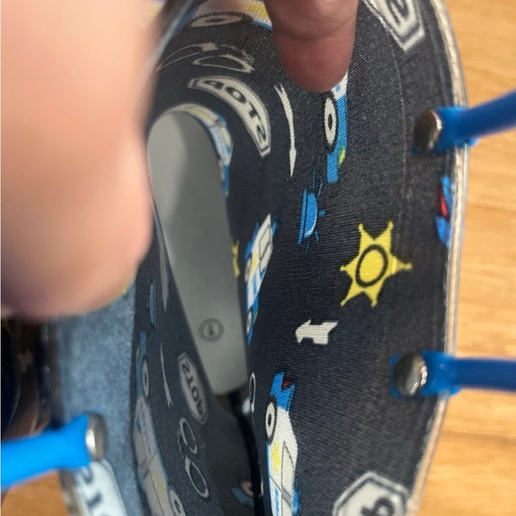 Kids police light up Rain Boots size 1 - Picture 6 of 6